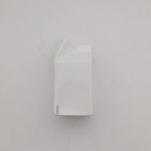 White Porcelain Milk Carton 12oz